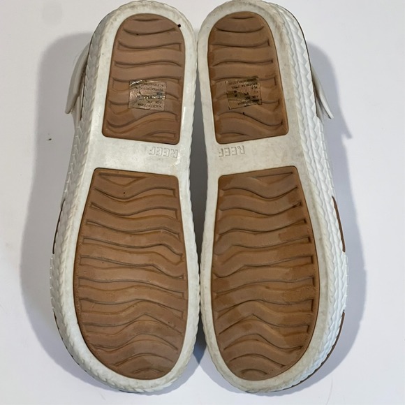 Reef Sandals Water Vista White Beach Boating Women's Size 10 - Picture 8 of 10